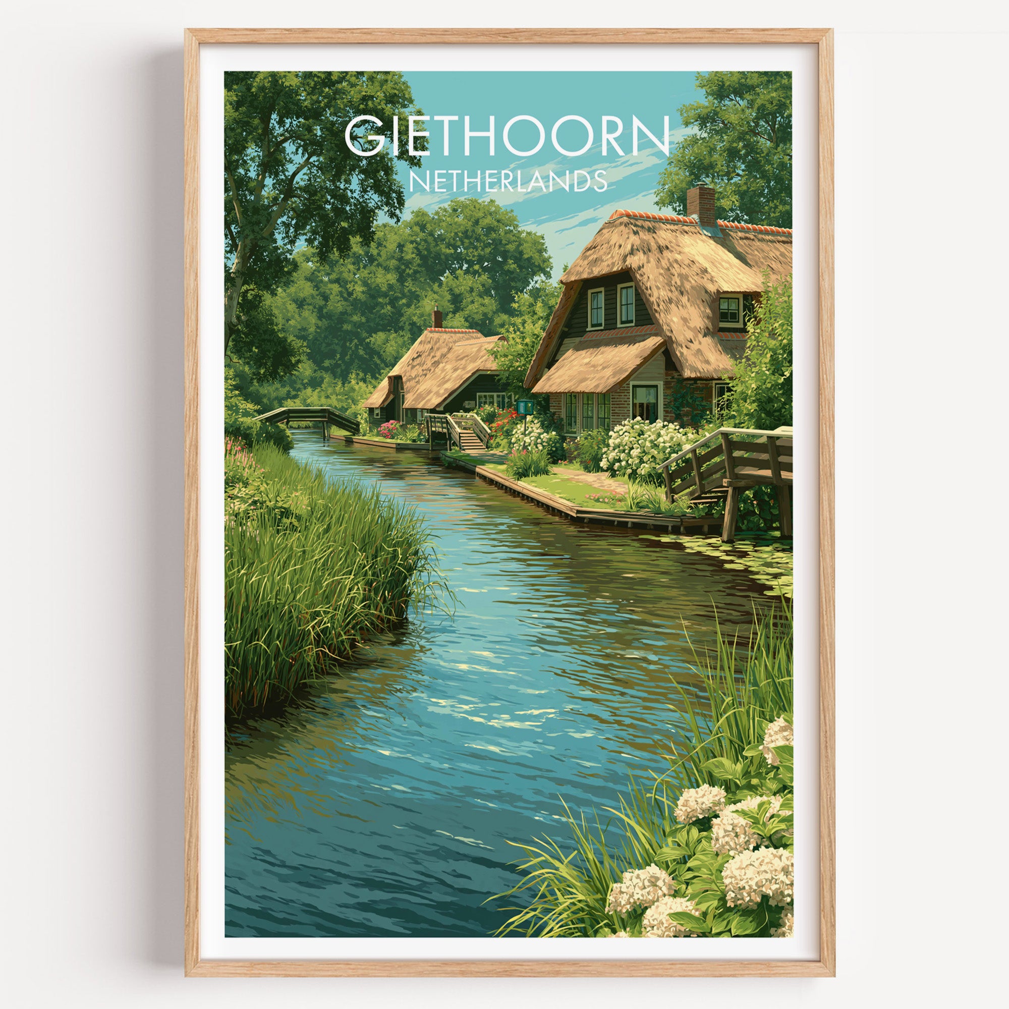 Giethoorn Pays-Bas