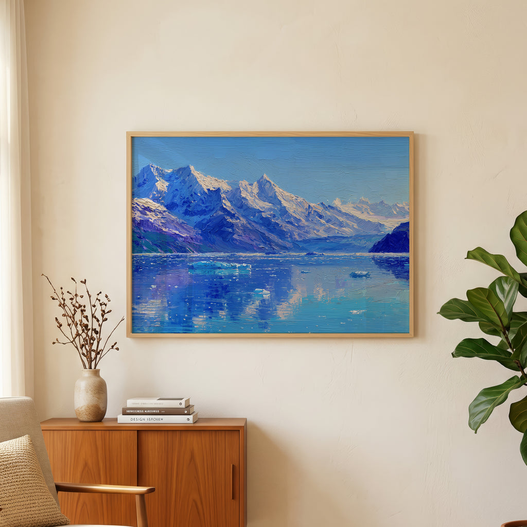 Glacier Bay National Park Oil Painting