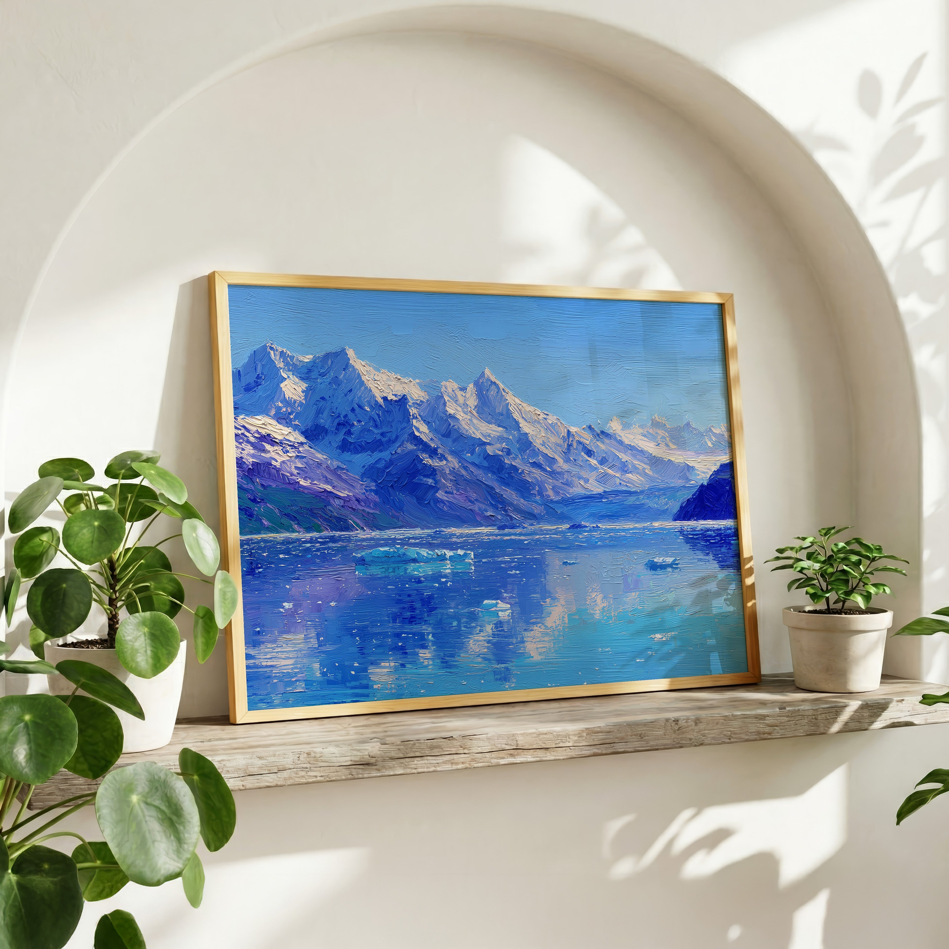 Glacier Bay National Park Oil Painting