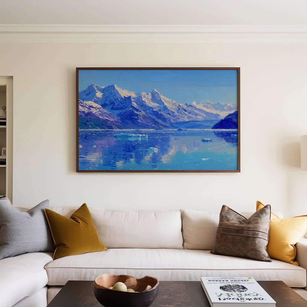 Glacier Bay National Park Oil Painting