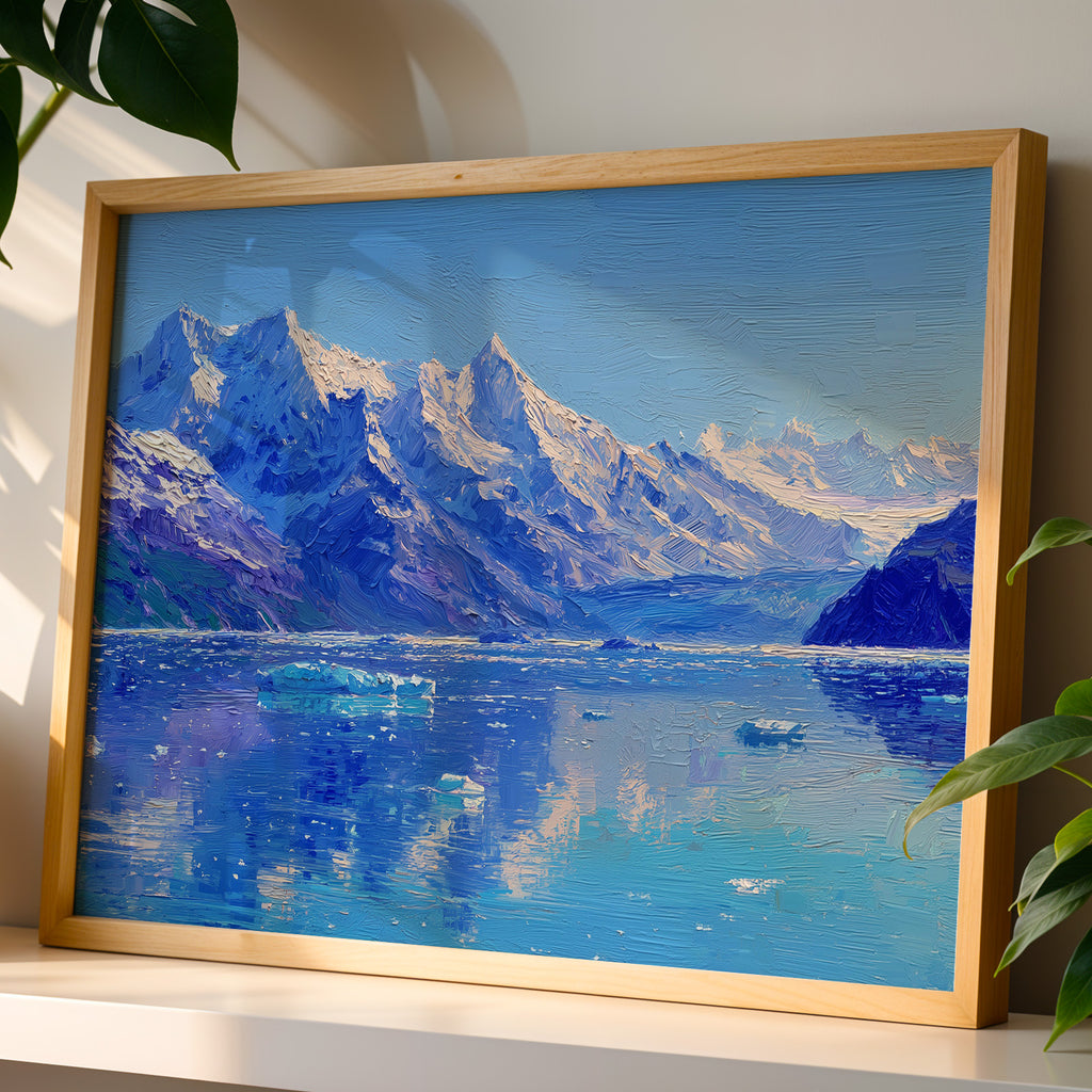 Glacier Bay National Park Oil Painting