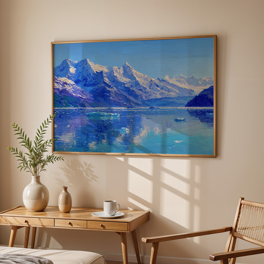 Glacier Bay National Park Oil Painting