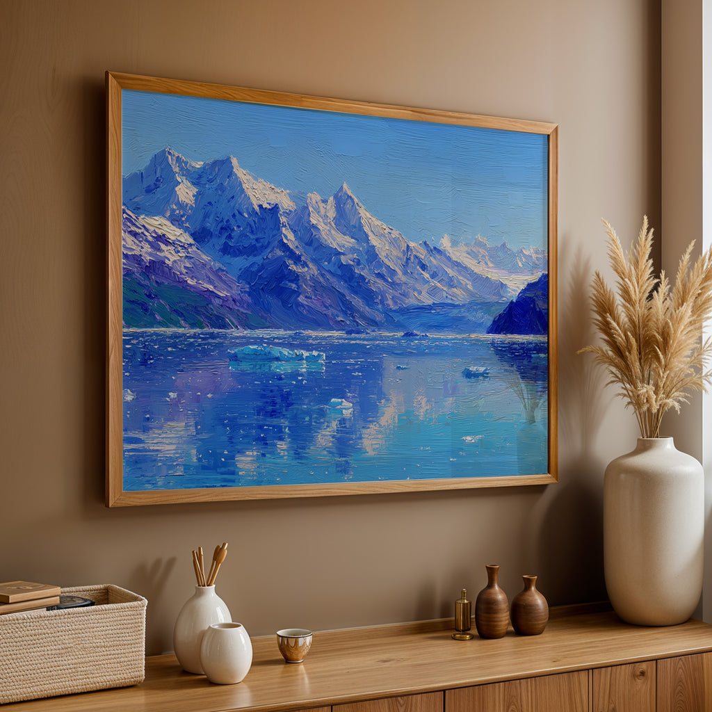 Glacier Bay National Park Oil Painting