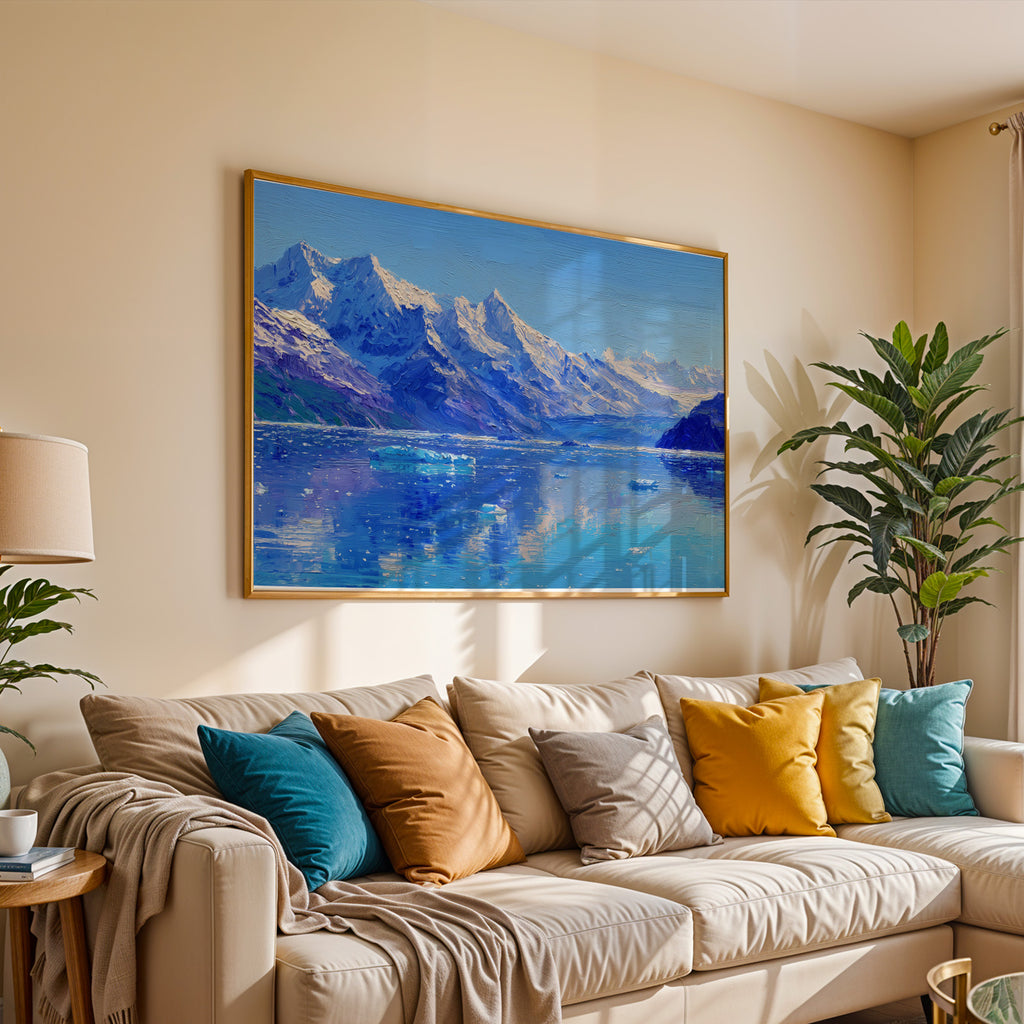 Glacier Bay National Park Oil Painting