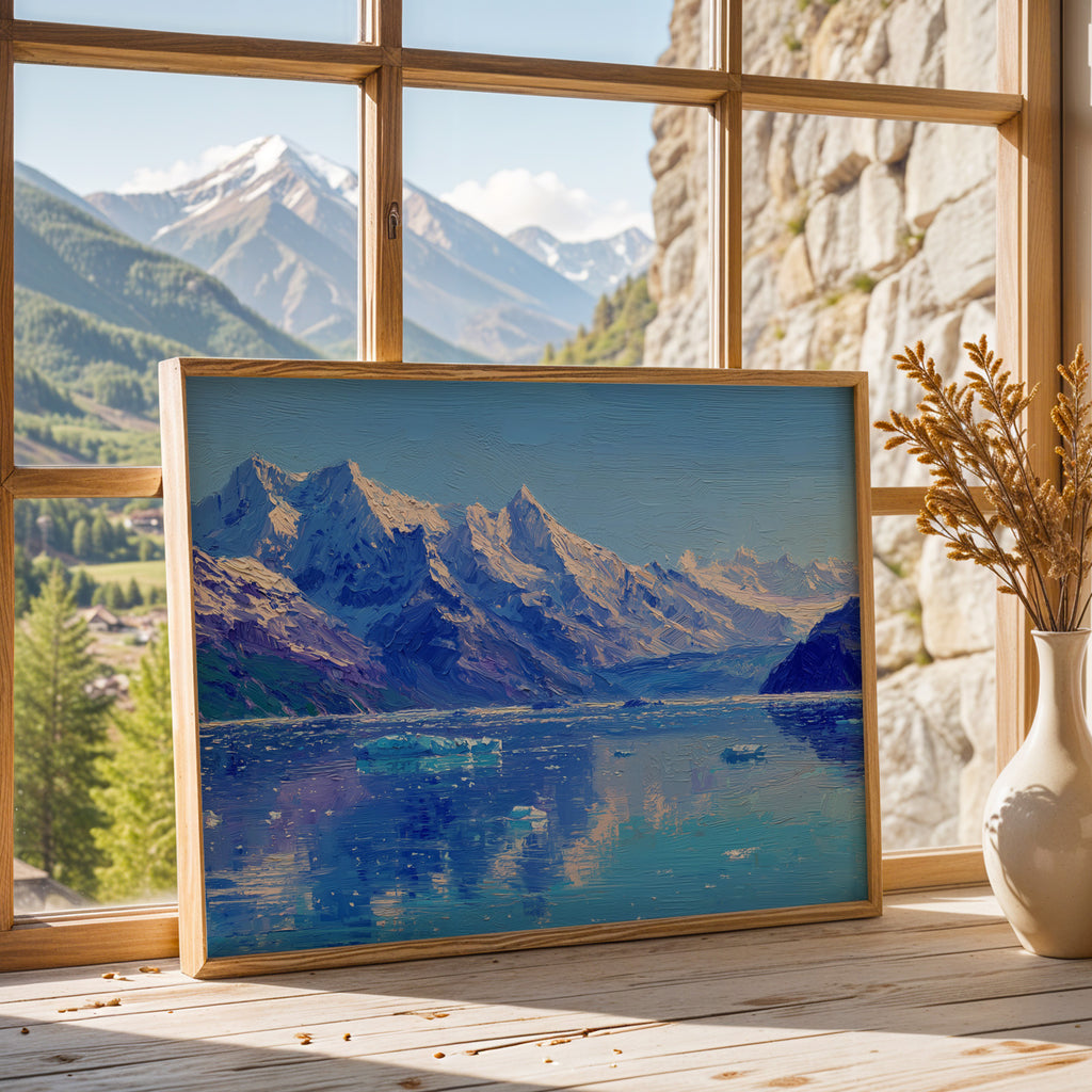 Glacier Bay National Park Oil Painting