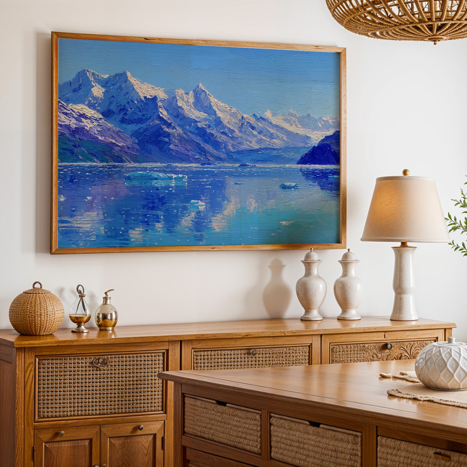 Glacier Bay National Park Oil Painting