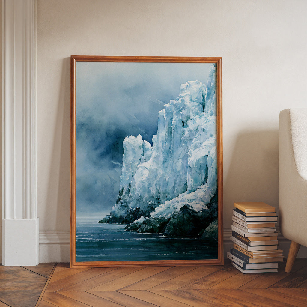 Glacier Bay National Park Watercolor Art