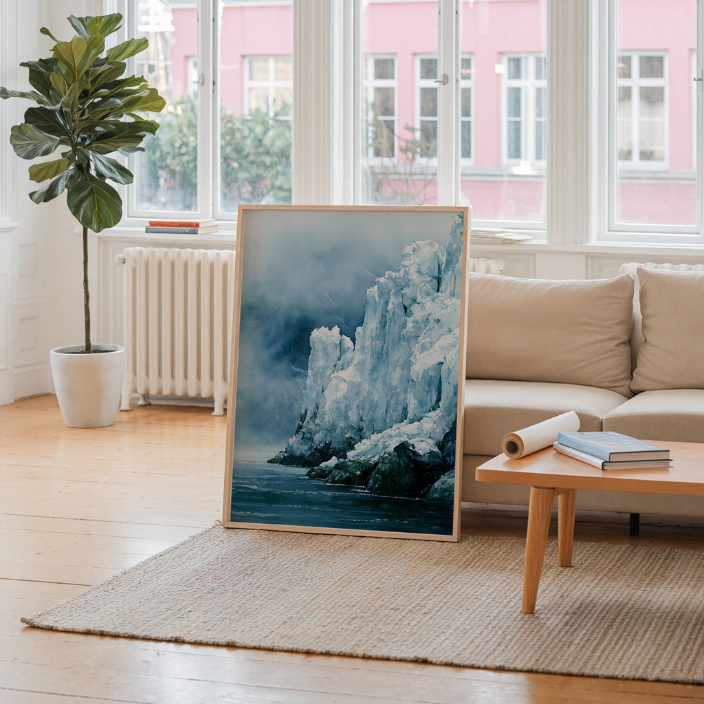 Glacier Bay National Park Watercolor Art