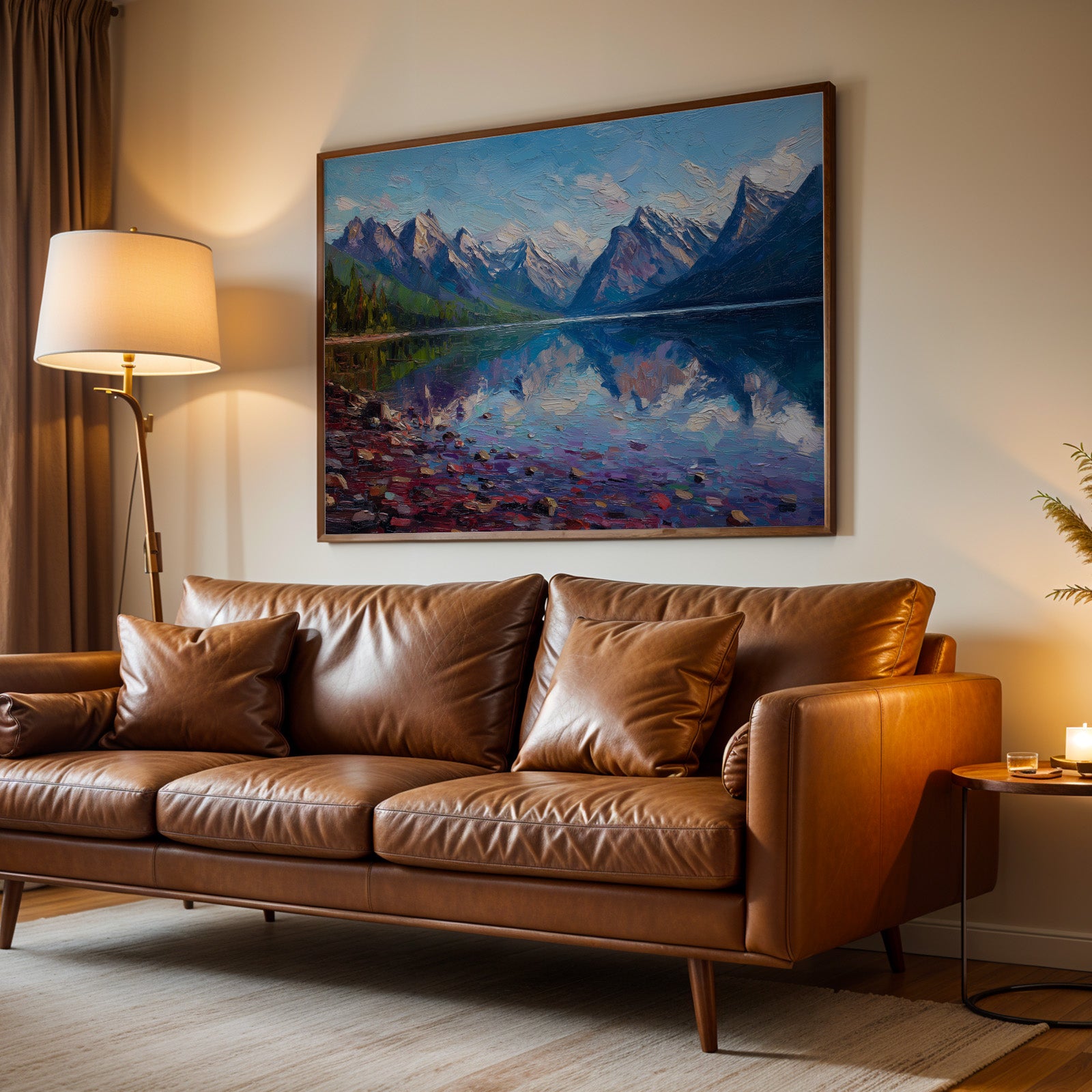 Glacier National Park Oil Painting