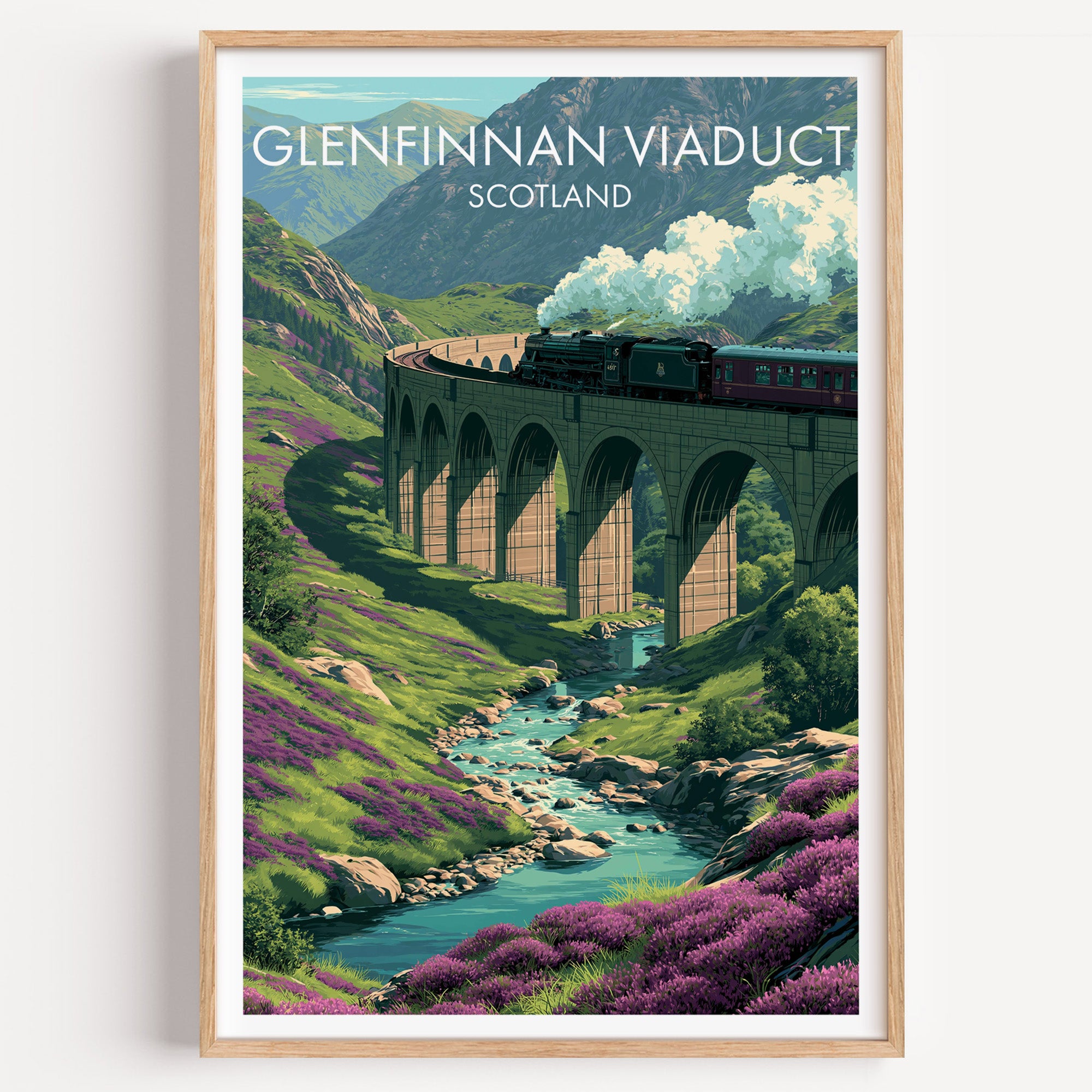 Glenfinnan-Viadukt Schottland