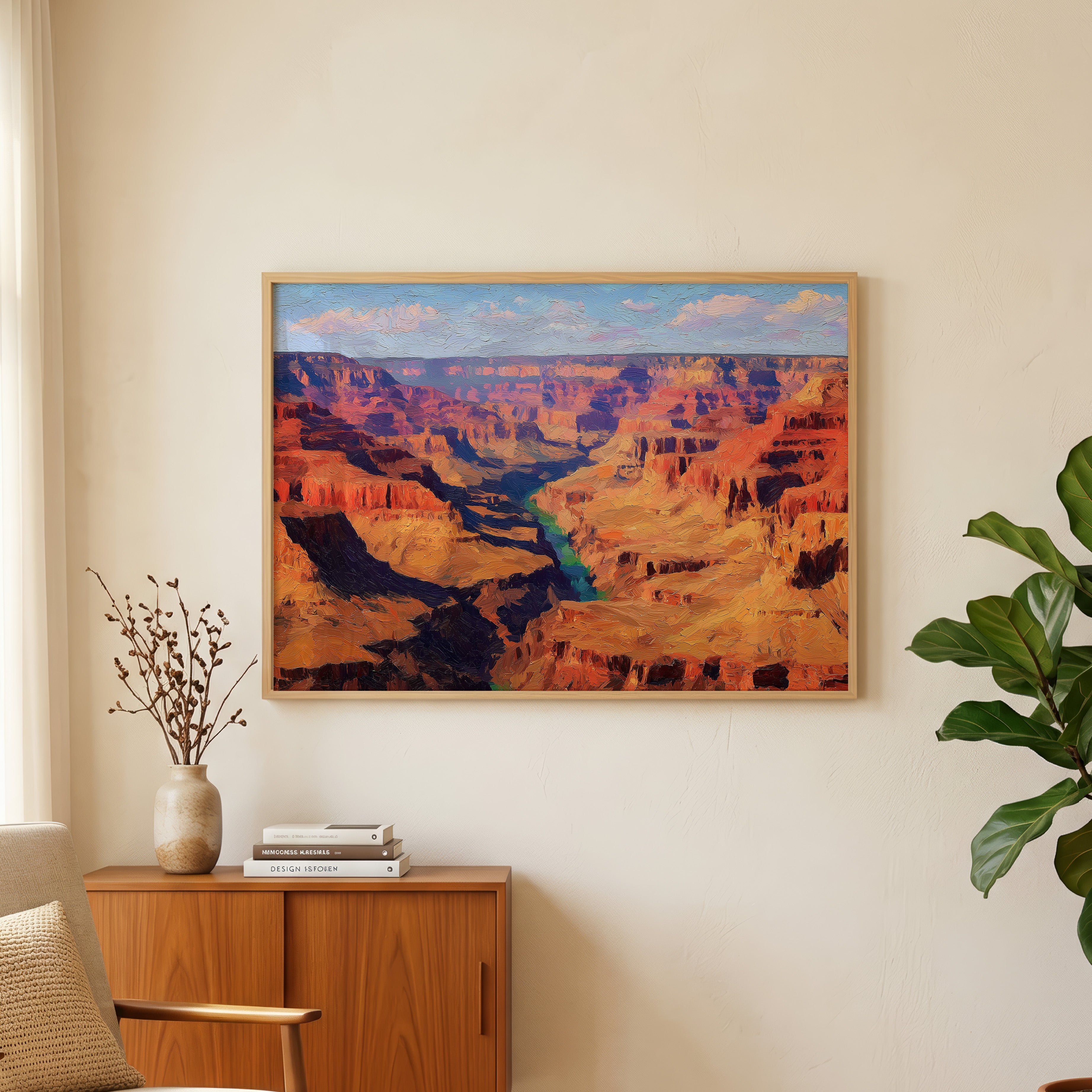 Grand Canyon National Park Oil Painting