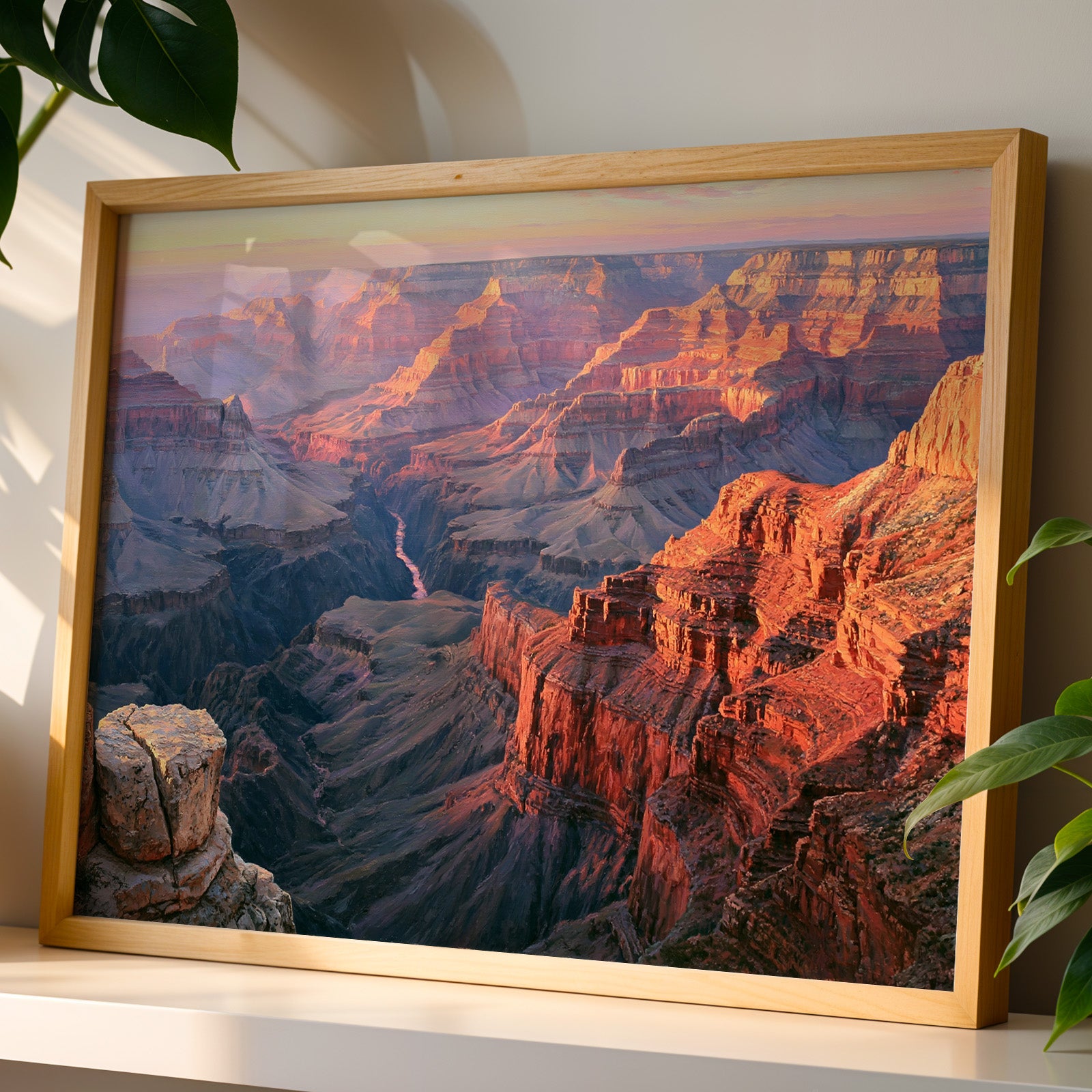 Grand Canyon National Park Classical Oil Painting