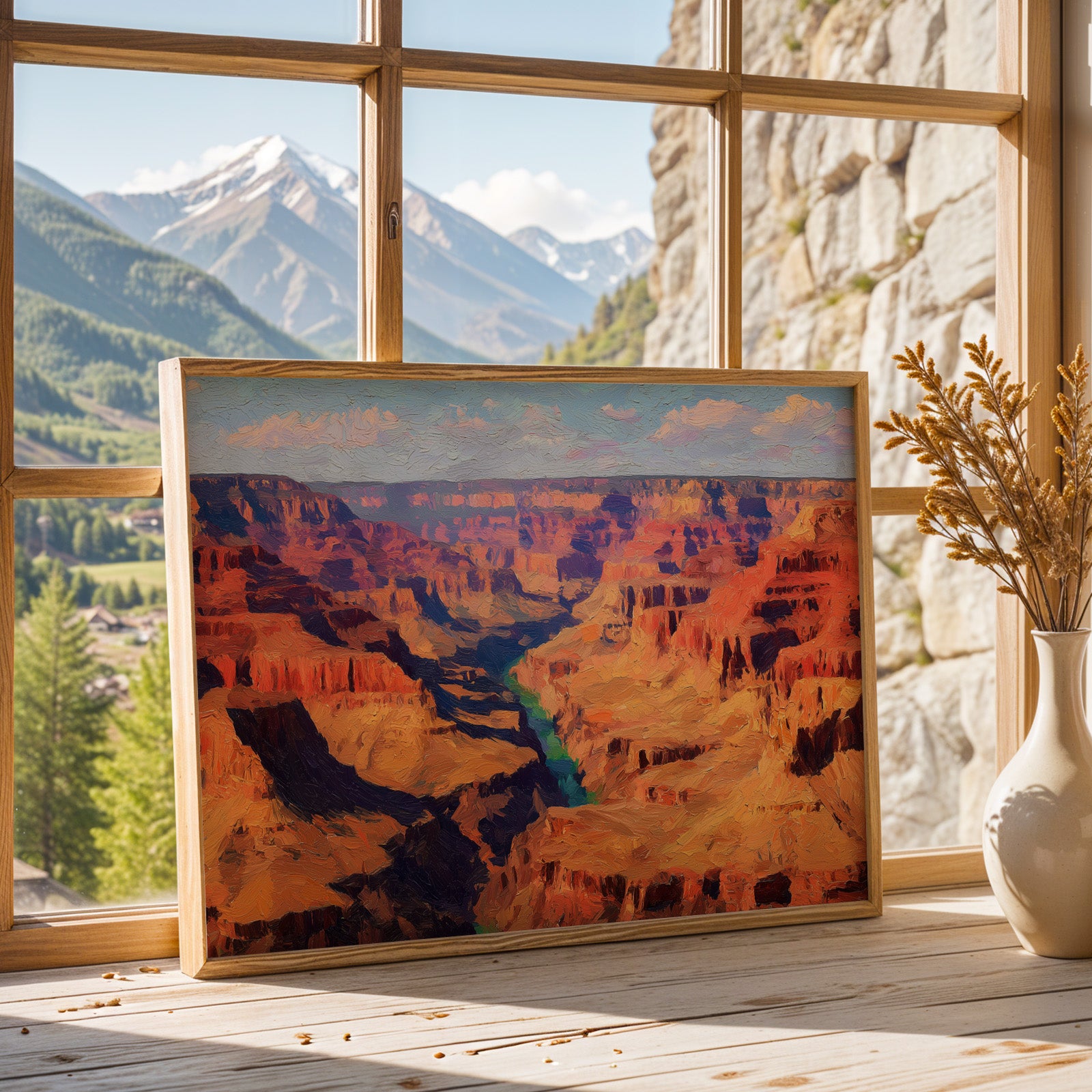 Grand Canyon National Park Oil Painting