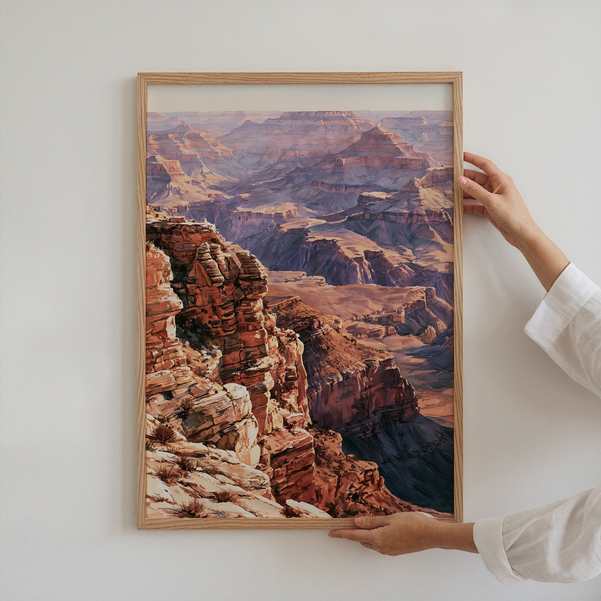 Grand Canyon National Park Watercolor Art