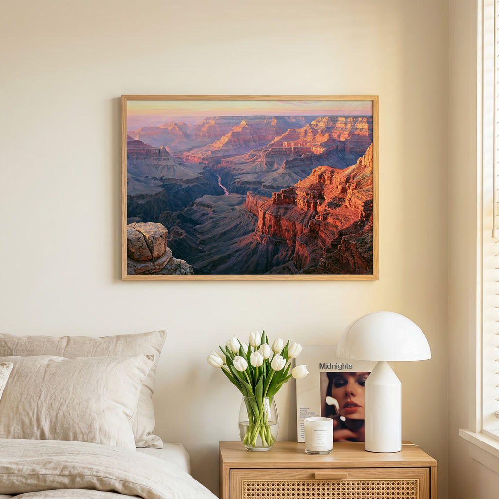 Grand Canyon National Park Classical Oil Painting