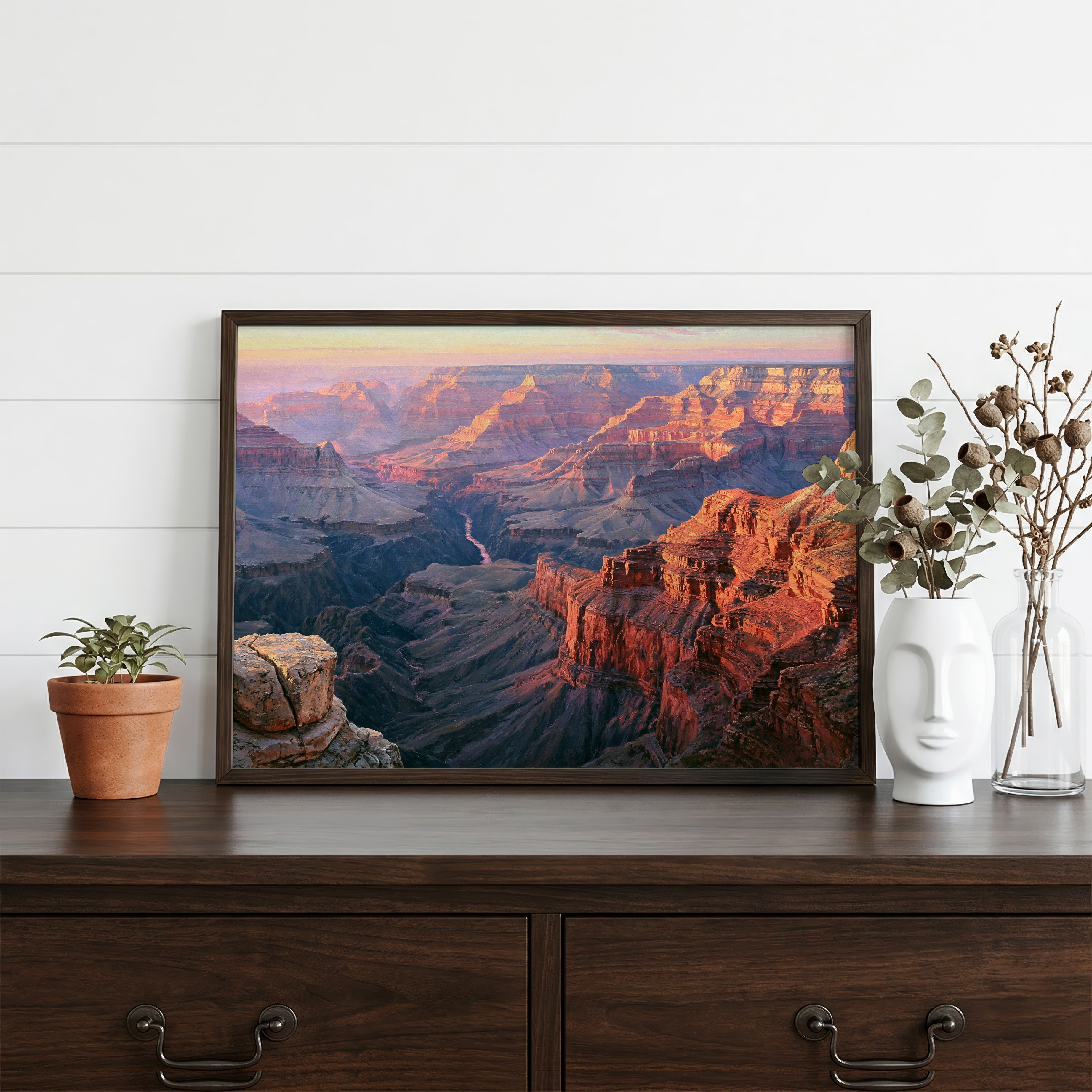 Grand Canyon National Park Classical Oil Painting