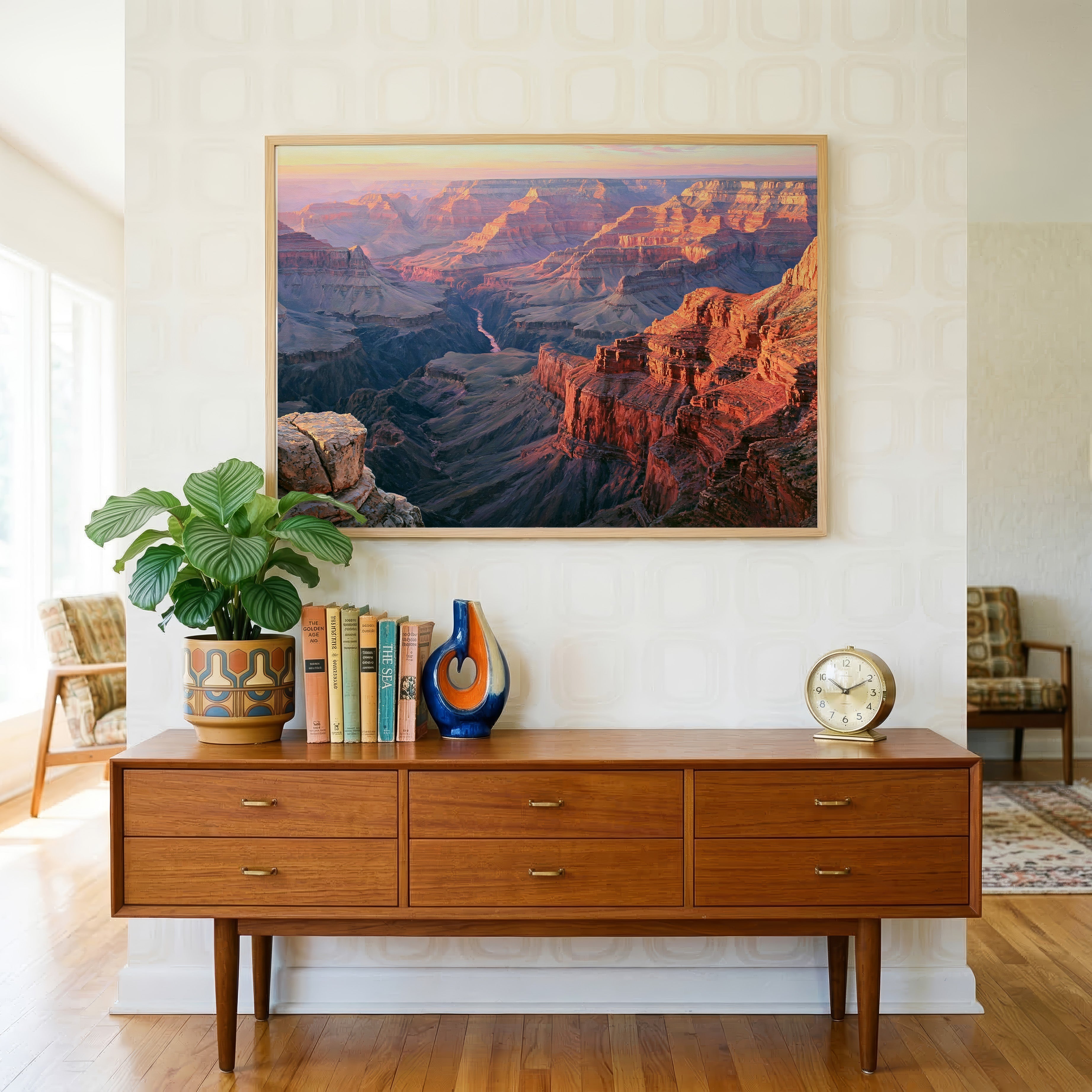 Grand Canyon National Park Classical Oil Painting
