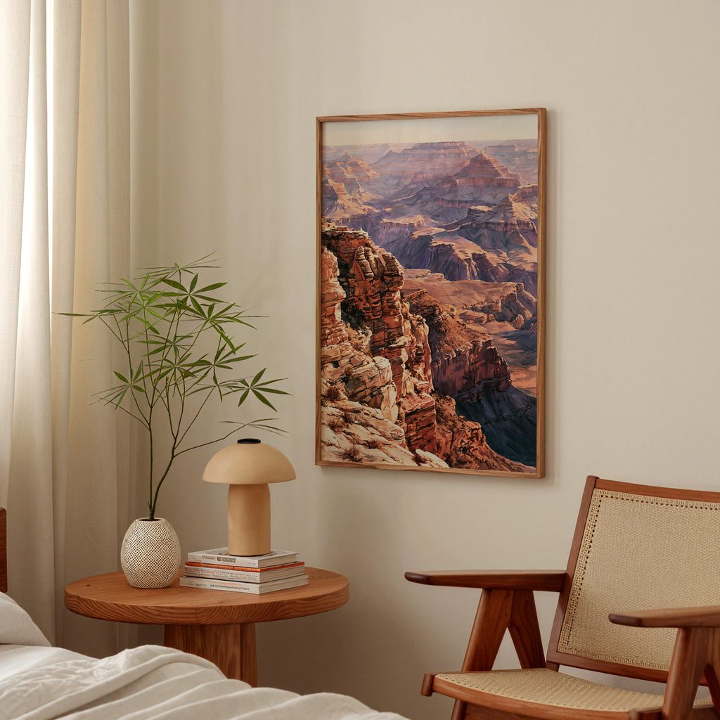 Grand Canyon National Park Watercolor Art