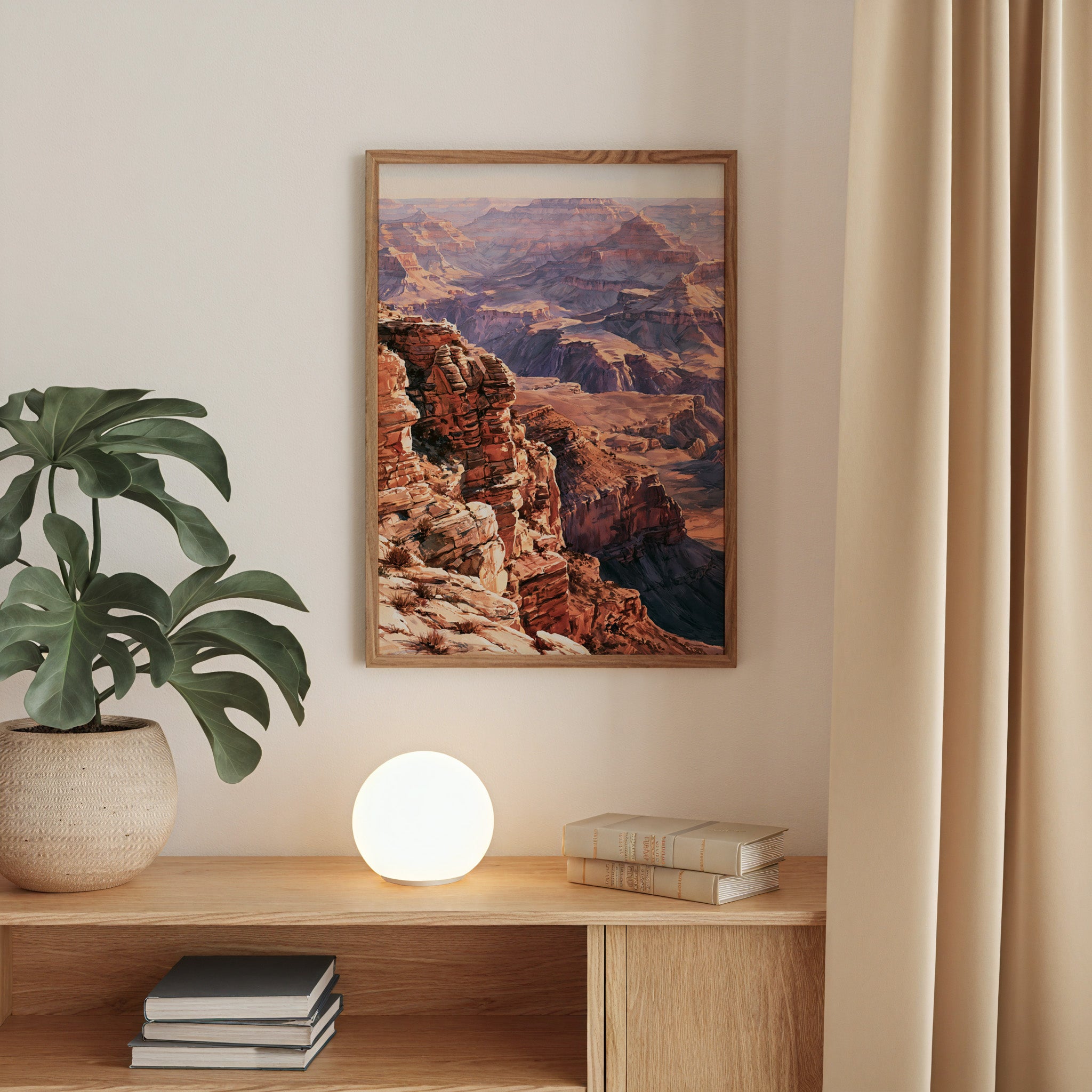 Grand Canyon National Park Watercolor Art