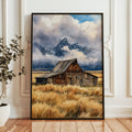 Grand Teton National Park Watercolor Art