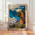 Retro Great Basin National Park Print