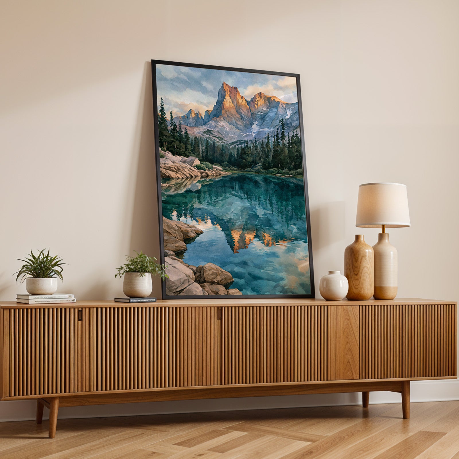 Great Basin National Park Watercolor Art