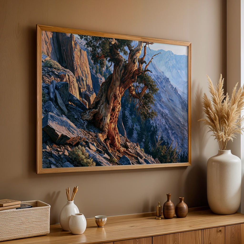 Great Basin National Park Classical Oil Painting