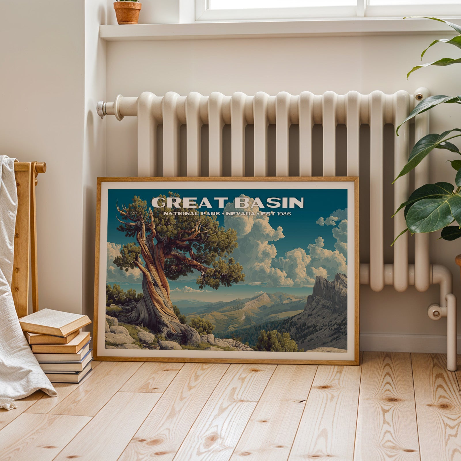 Great Basin National Park Horizontal Vintage Art