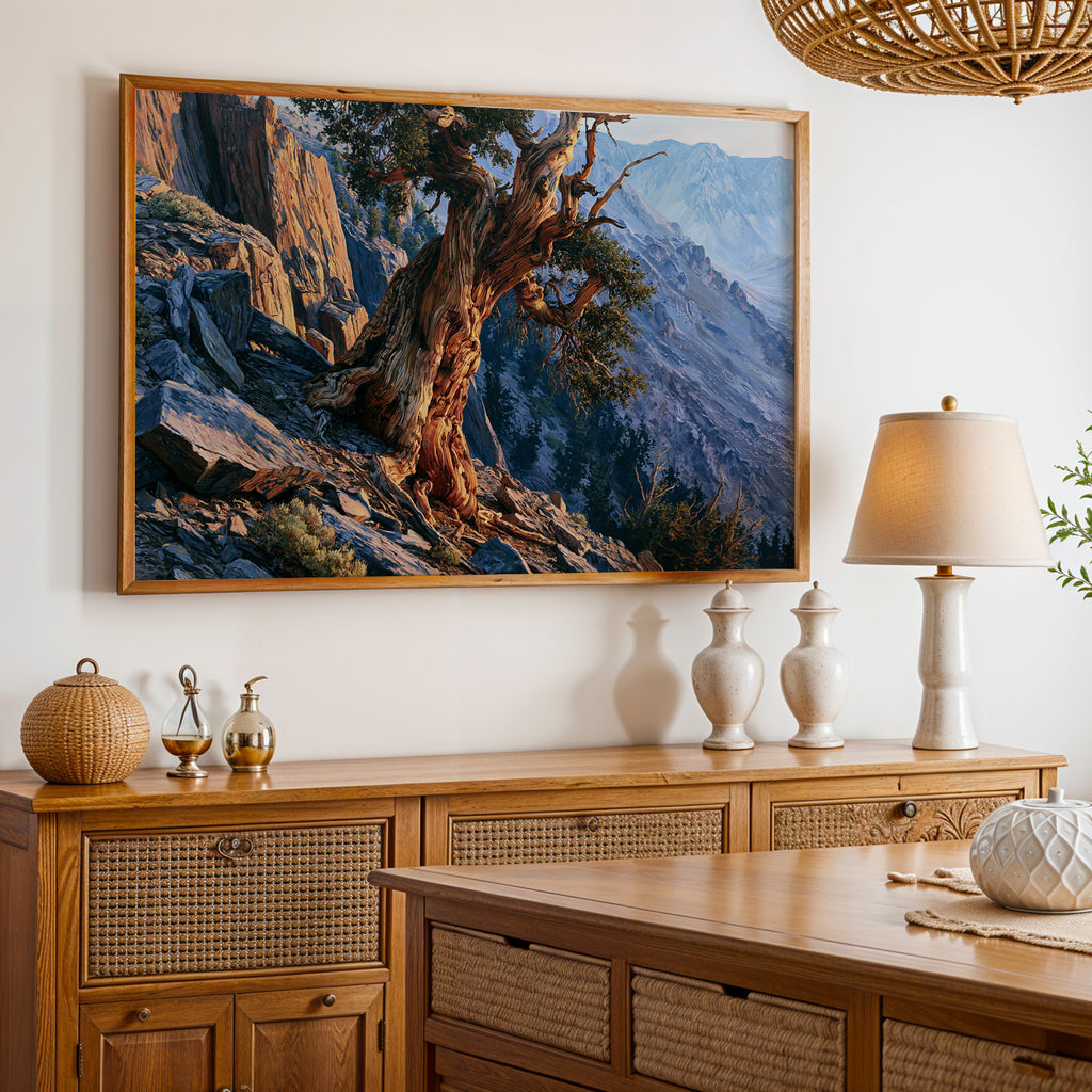Great Basin National Park Classical Oil Painting