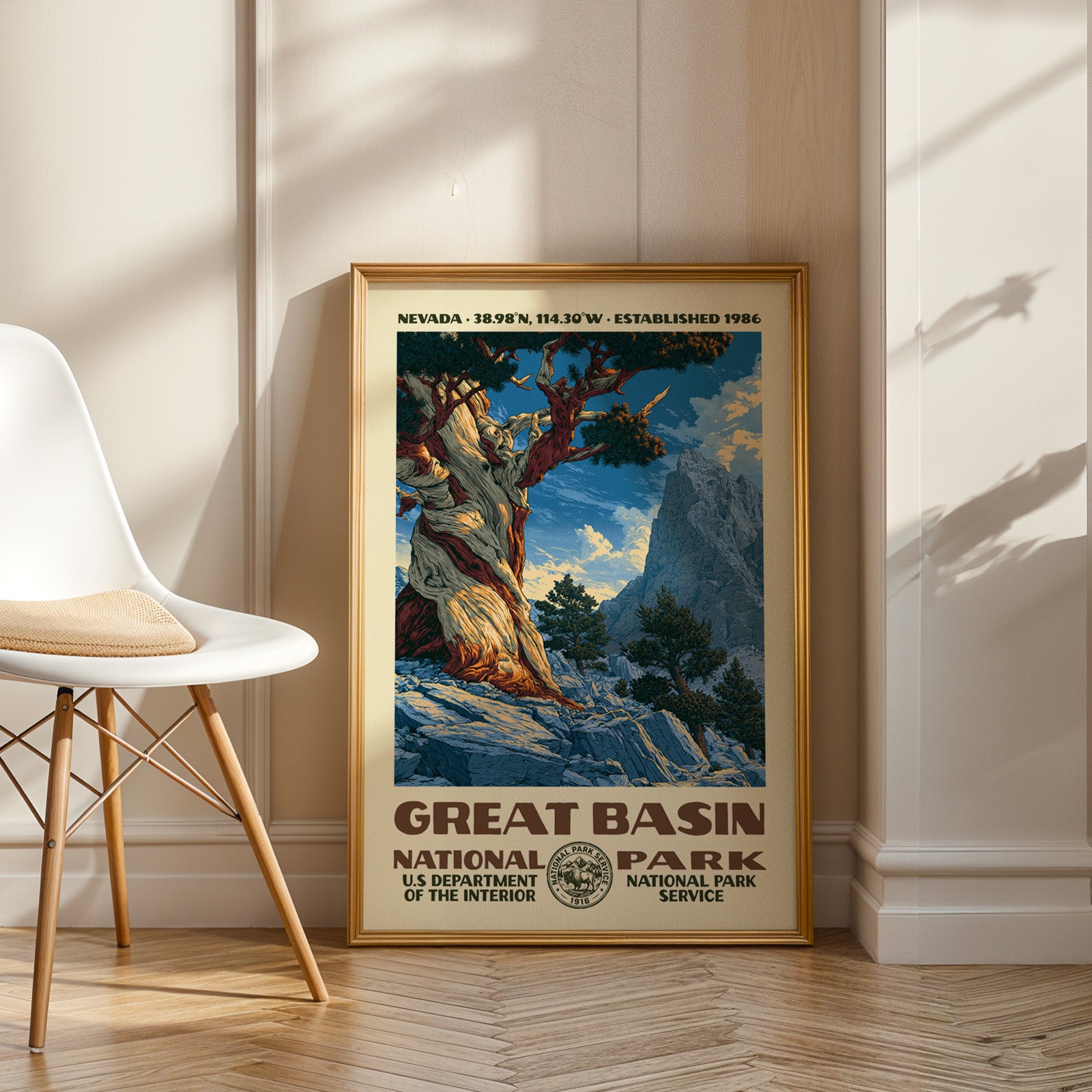 Great Basin National Park Vintage WPA Art