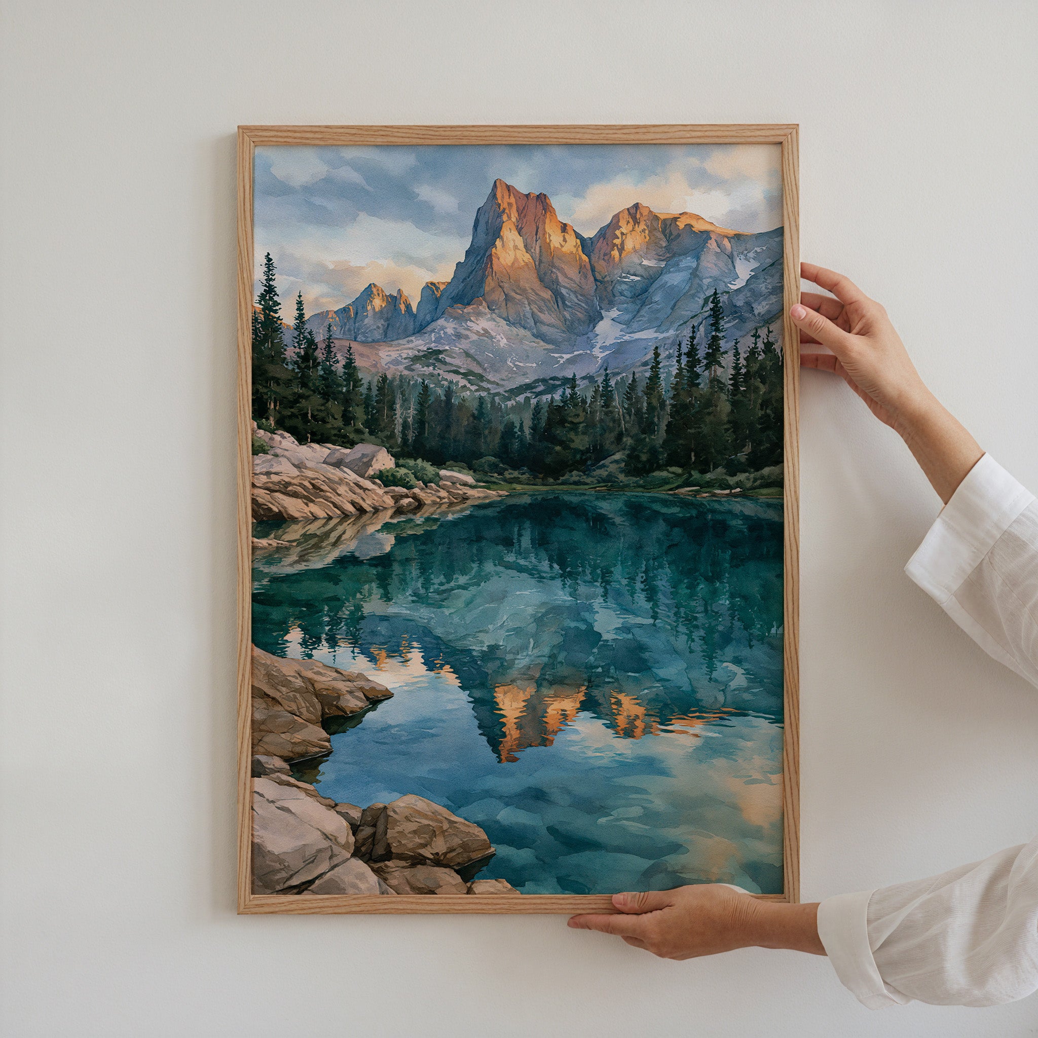 Great Basin National Park Watercolor Art