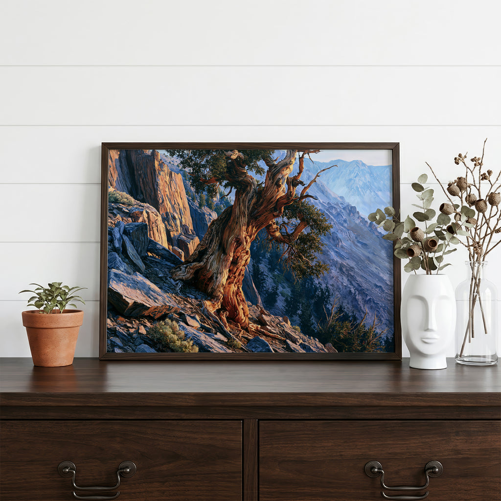 Great Basin National Park Classical Oil Painting