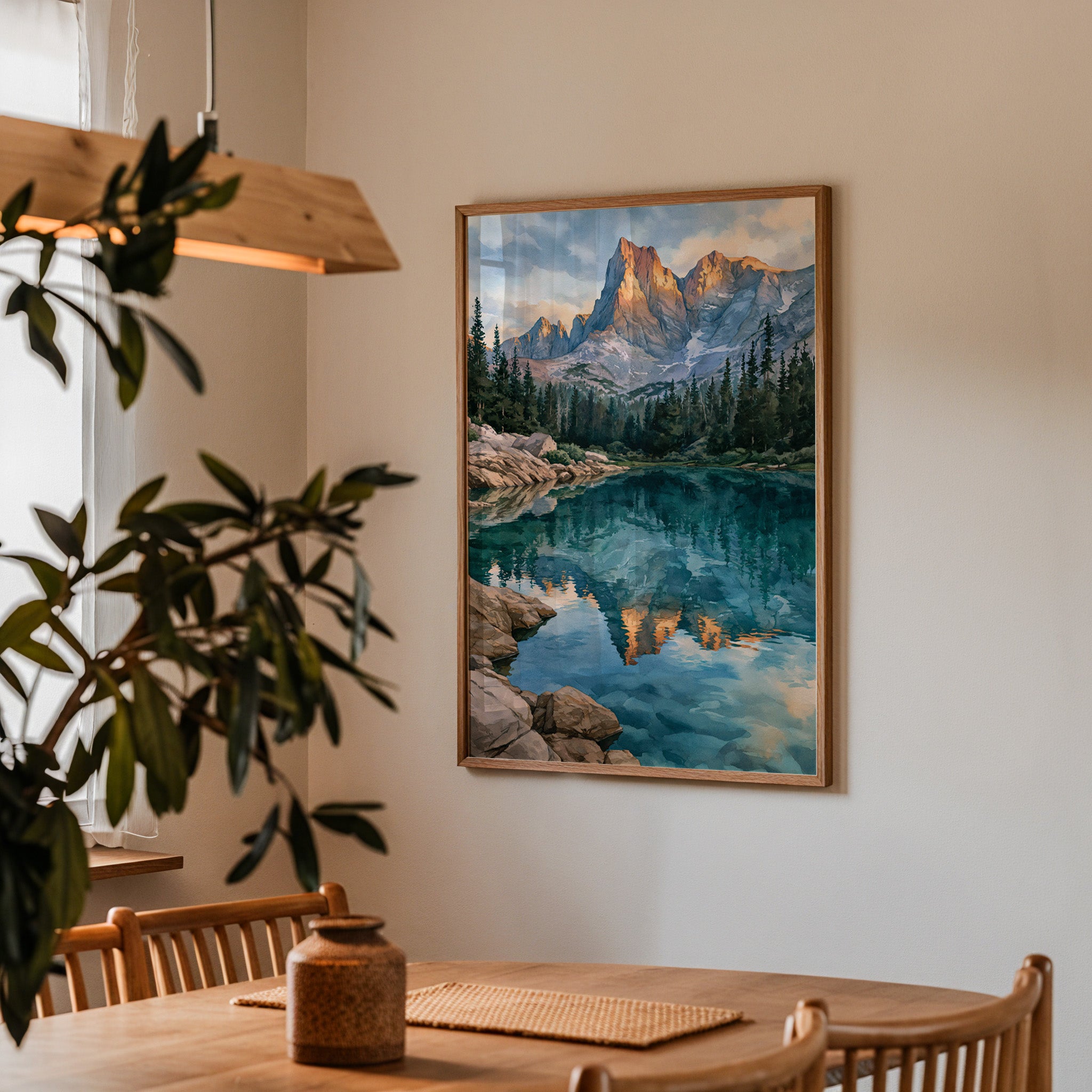 Great Basin National Park Watercolor Art