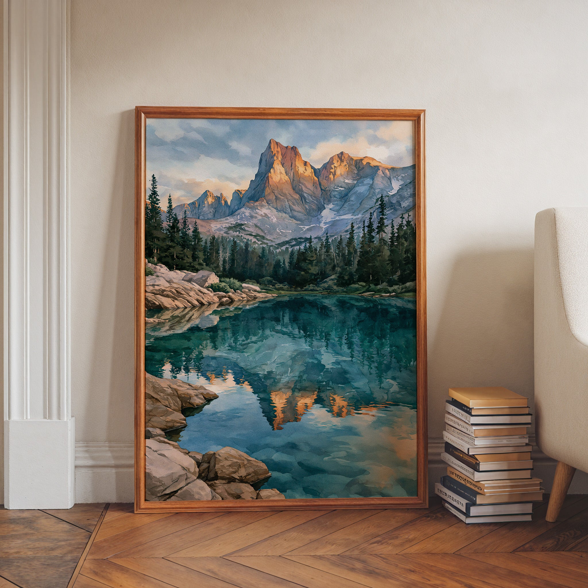 Great Basin National Park Watercolor Art