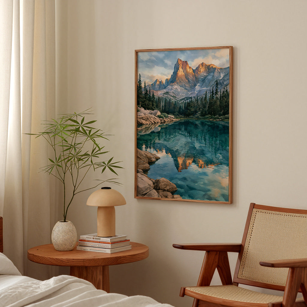 Great Basin National Park Watercolor Art
