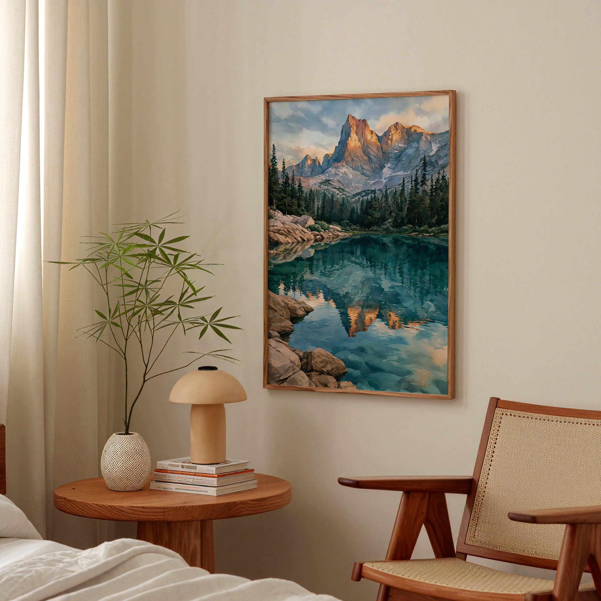 Great Basin National Park Watercolor Art