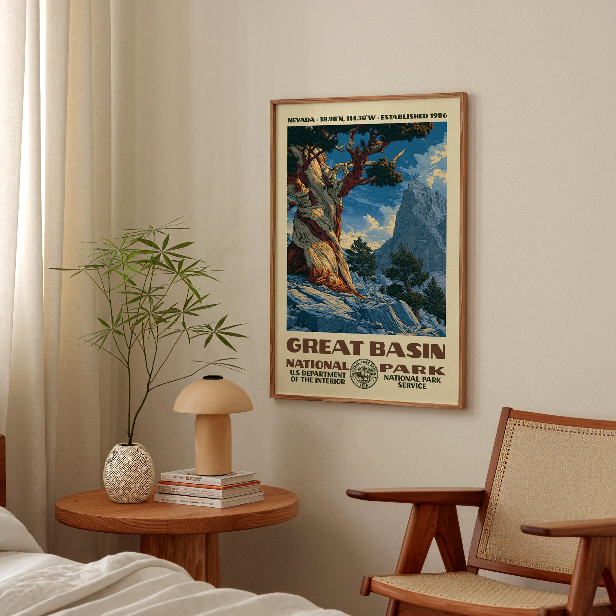 Great Basin National Park Vintage WPA Art