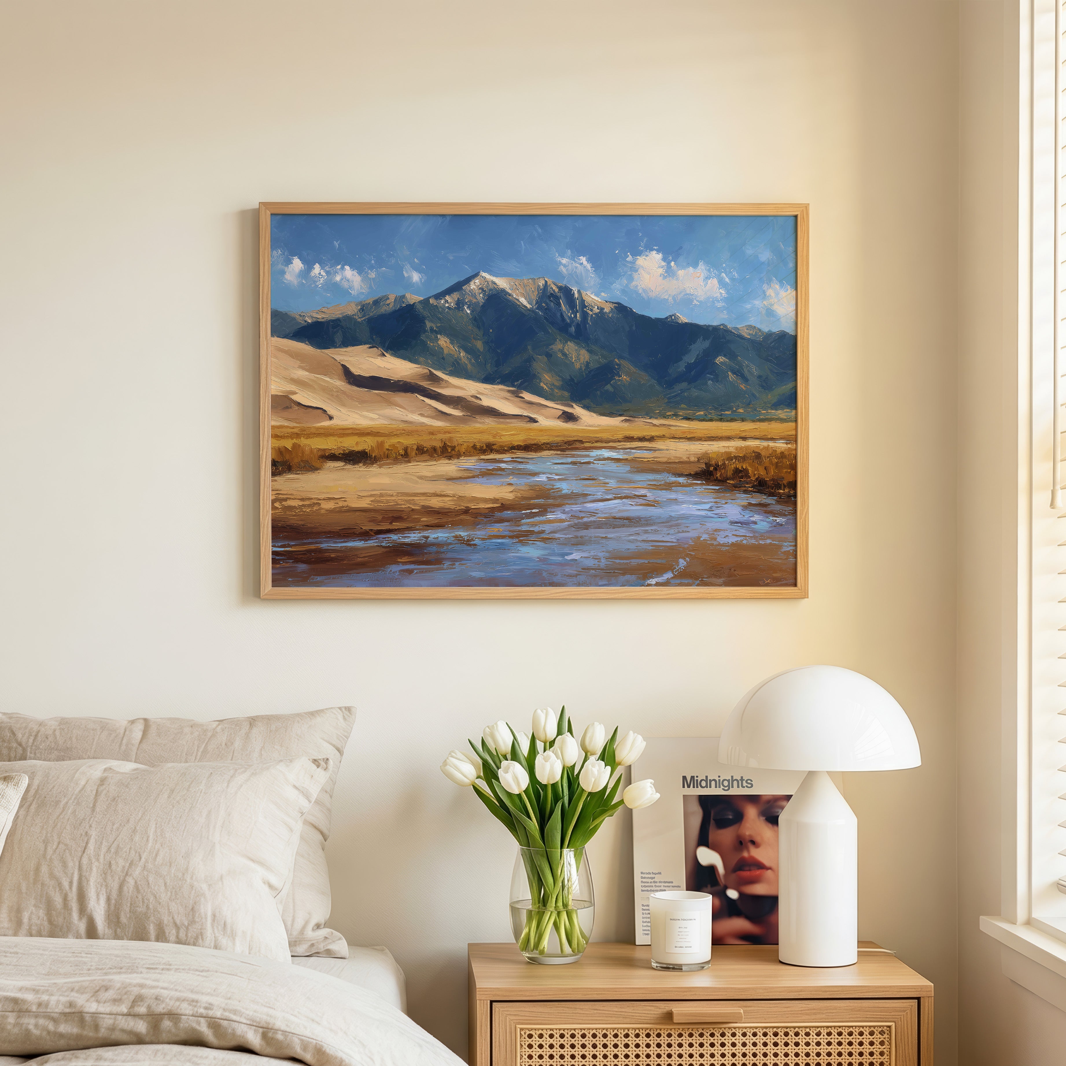 Great Sand Dunes National Park Oil Painting