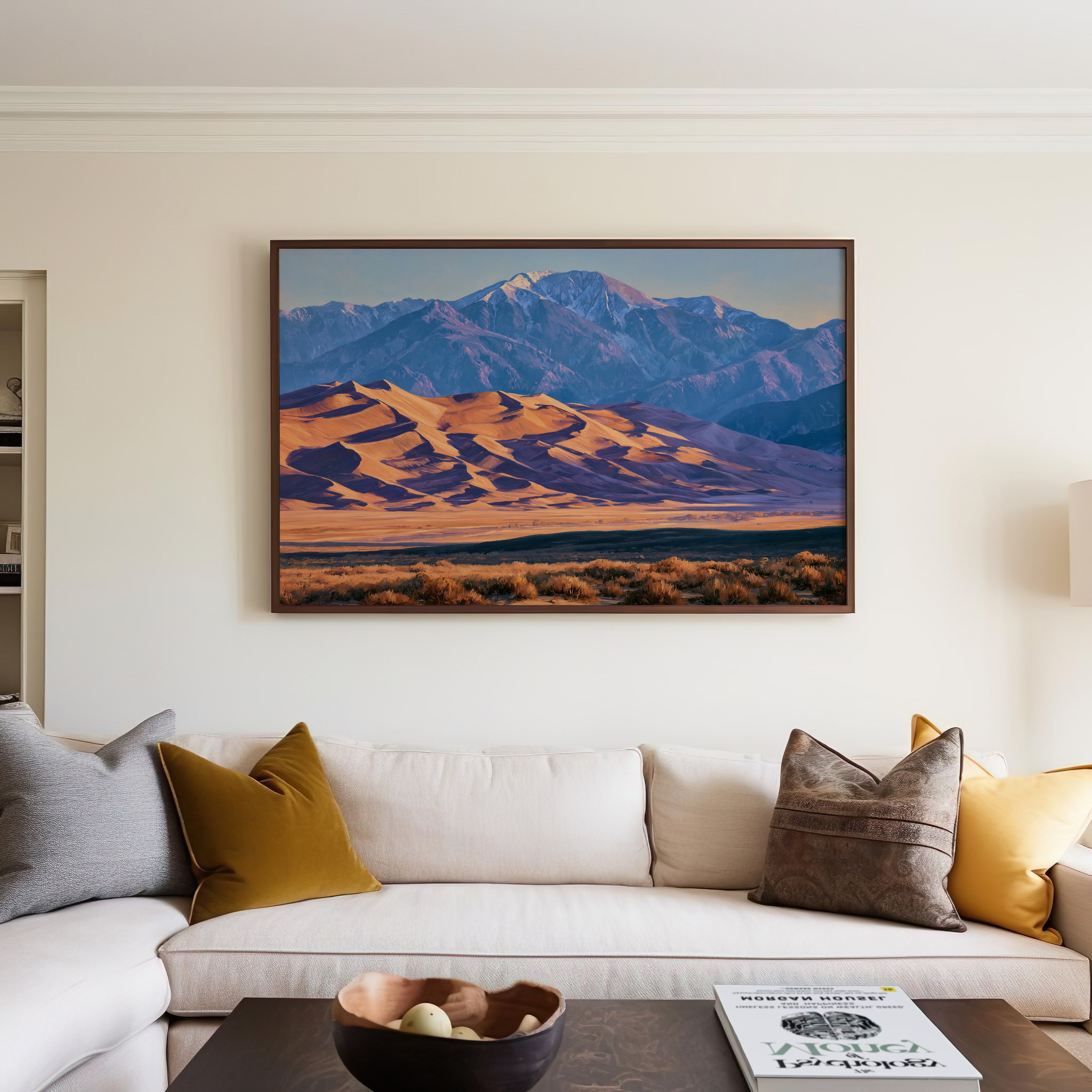 Great Sand Dunes National Park Classical Oil Painting