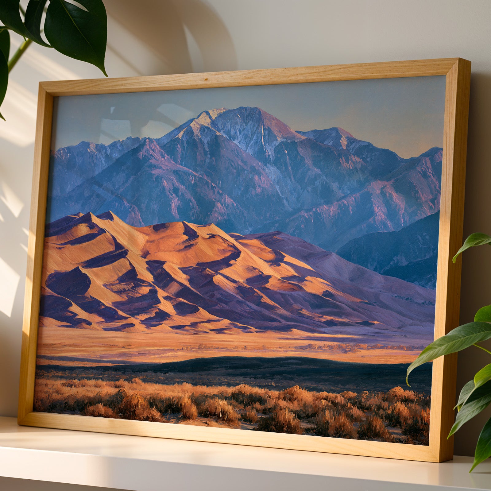 Great Sand Dunes National Park Classical Oil Painting