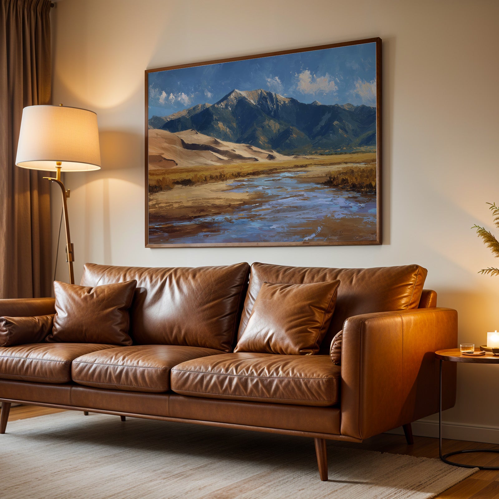Great Sand Dunes National Park Oil Painting
