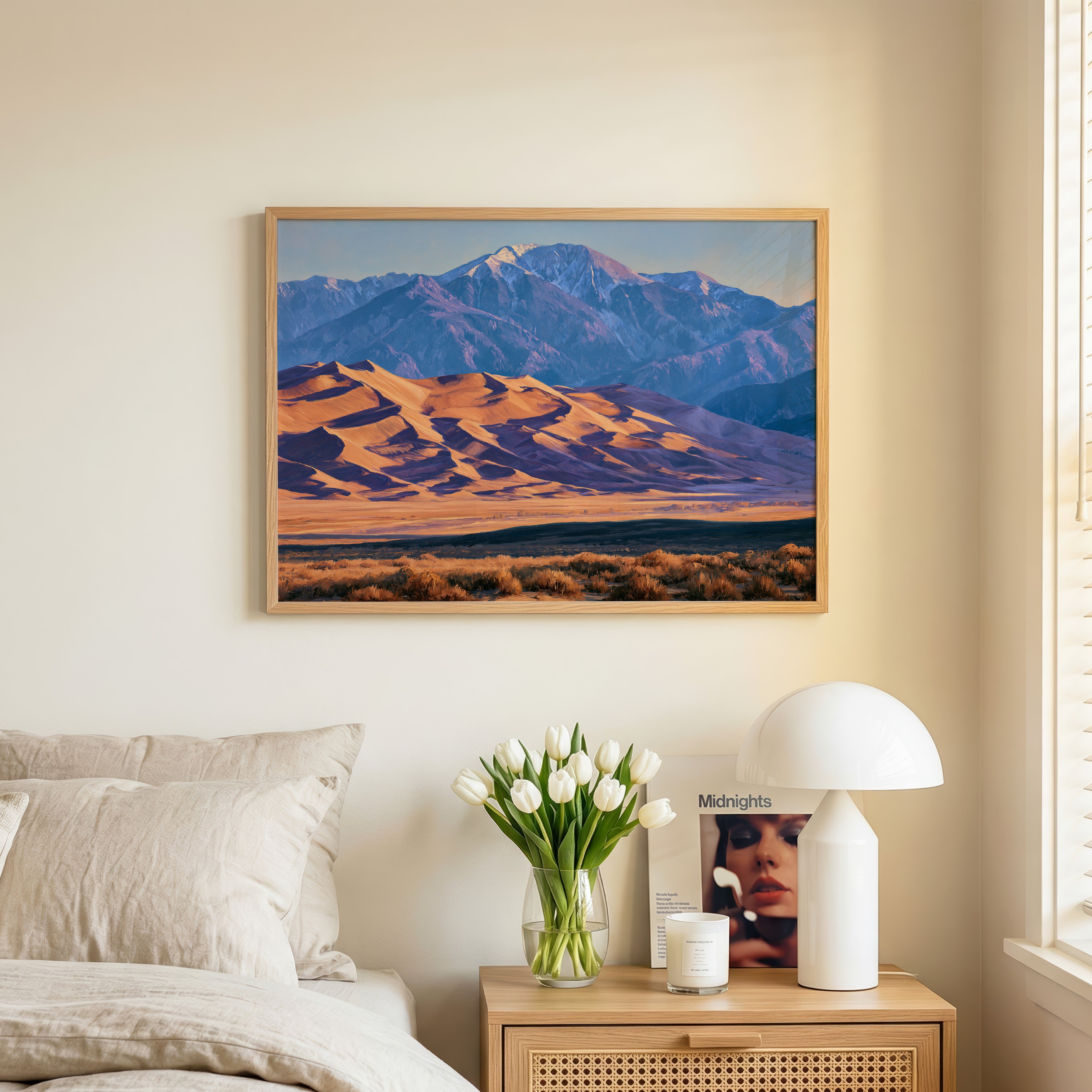 Great Sand Dunes National Park Classical Oil Painting