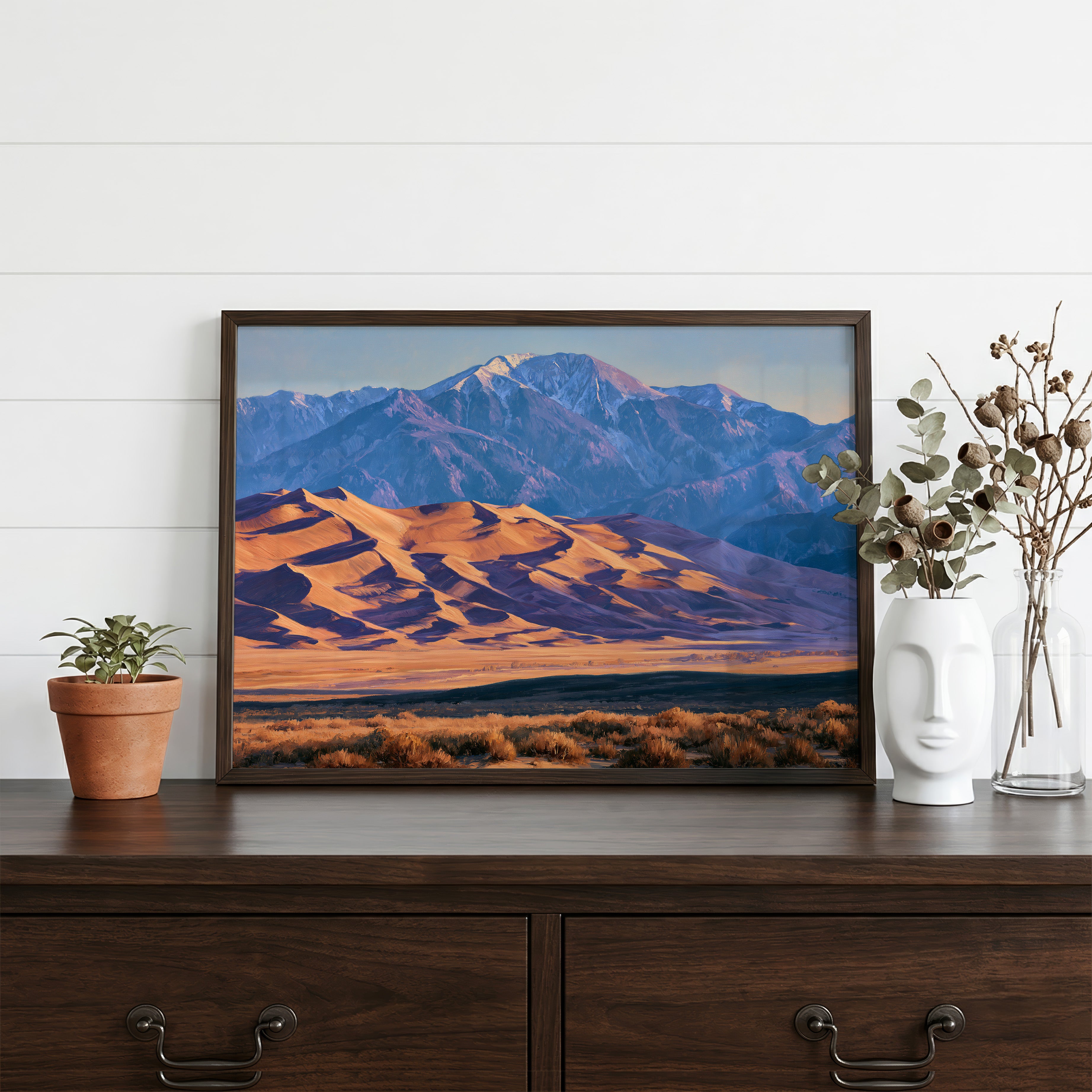 Great Sand Dunes National Park Classical Oil Painting