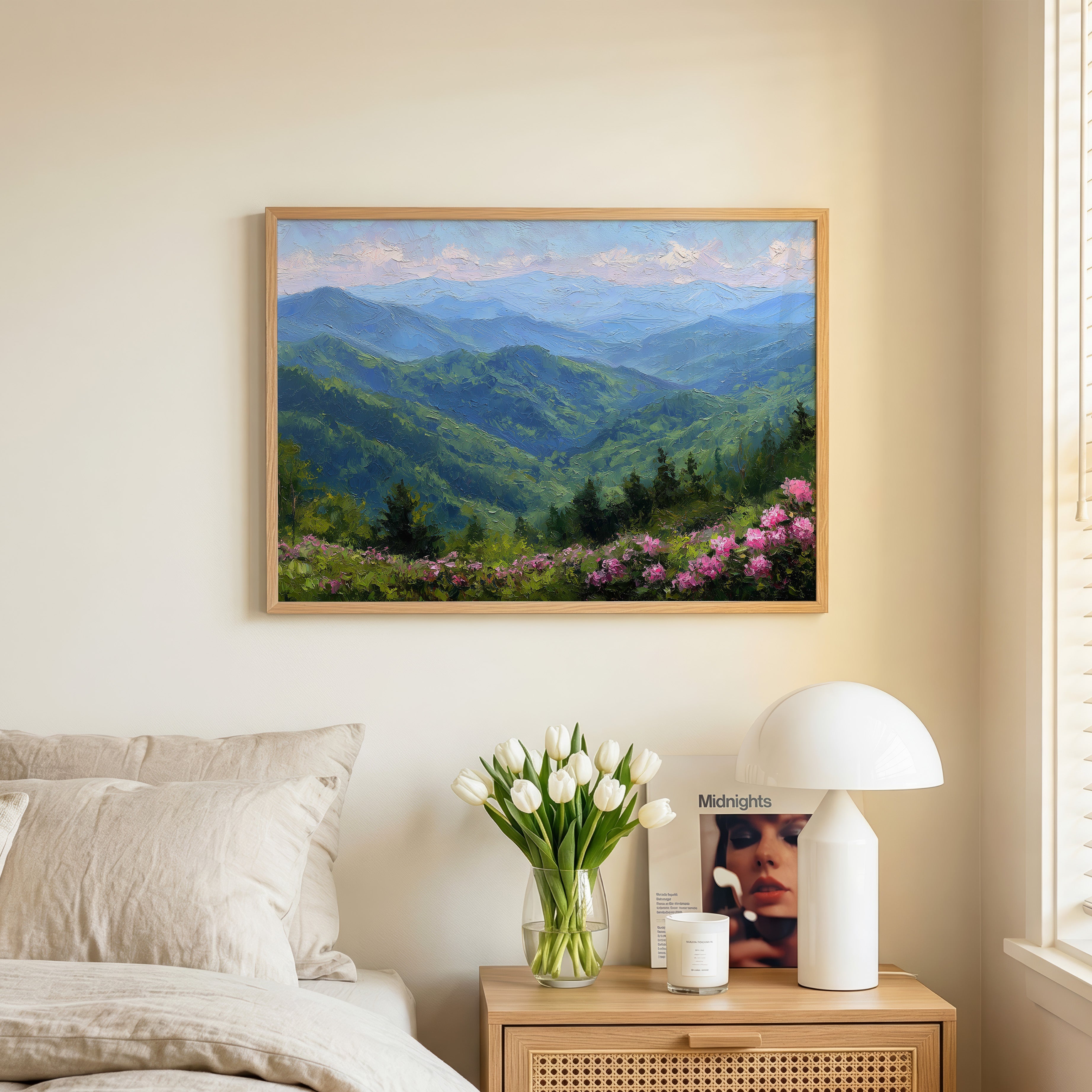 Great Smoky Mountains National Park Oil Painting