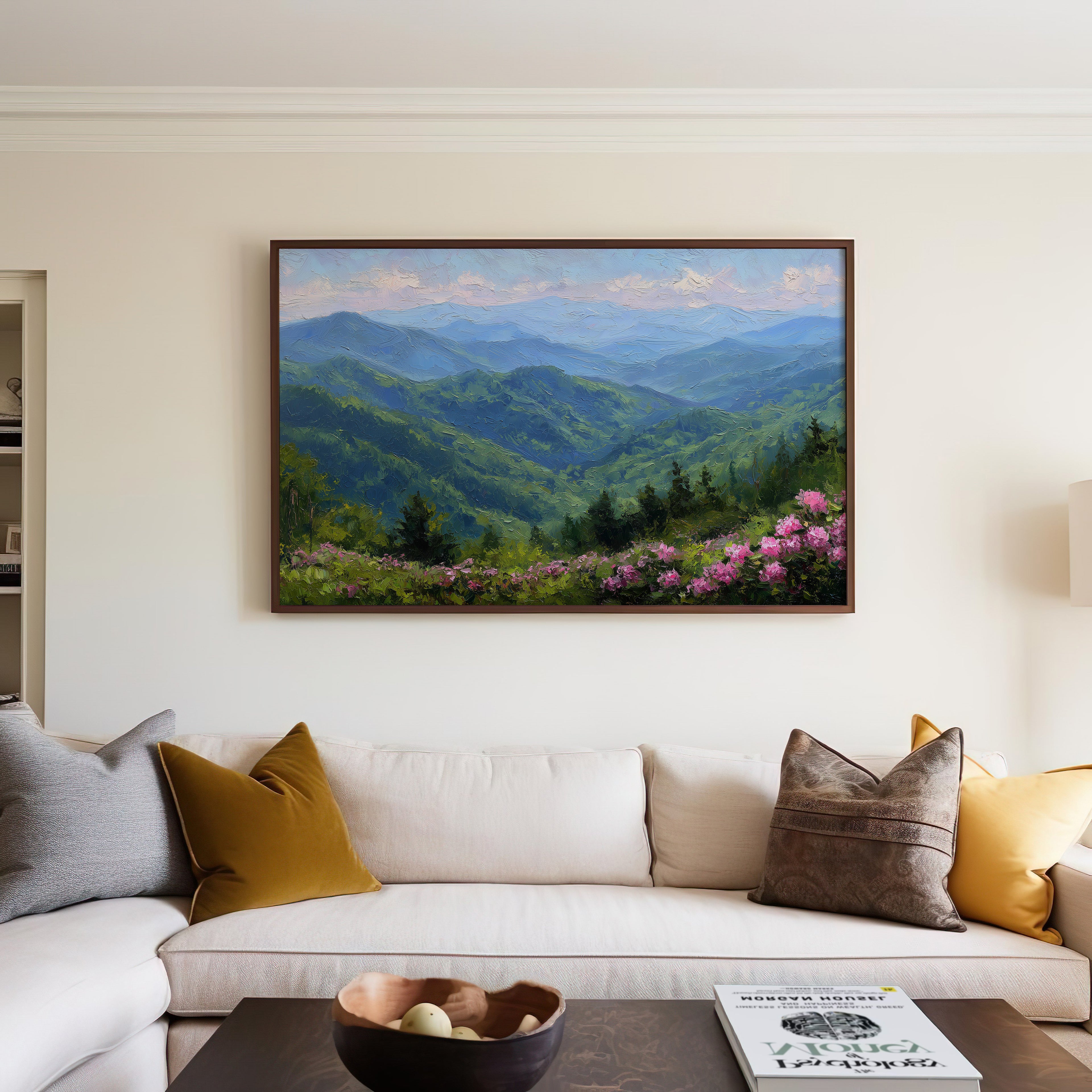 Great Smoky Mountains National Park Oil Painting