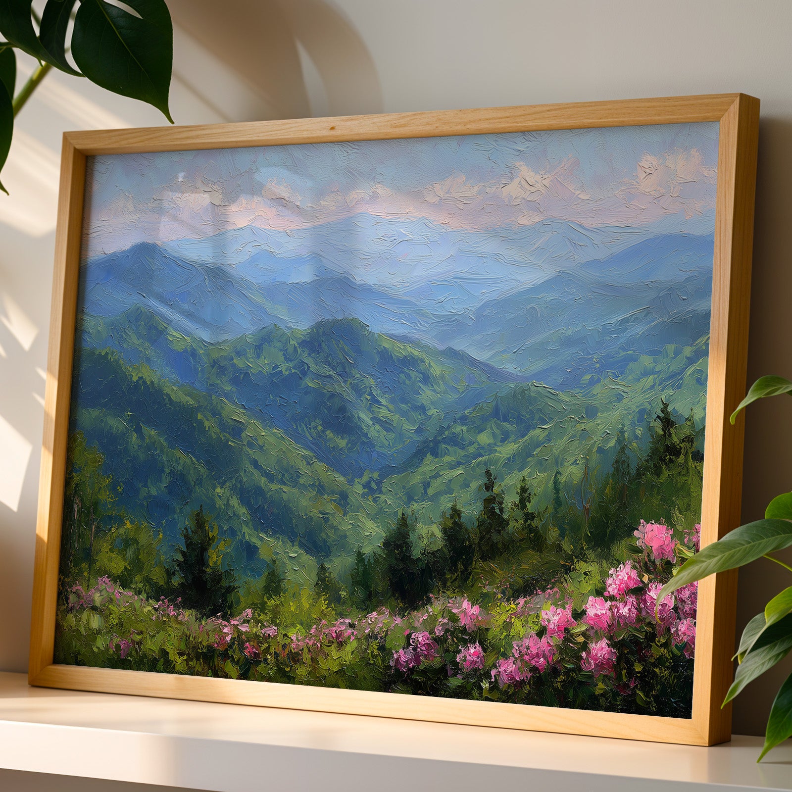 Great Smoky Mountains National Park Oil Painting