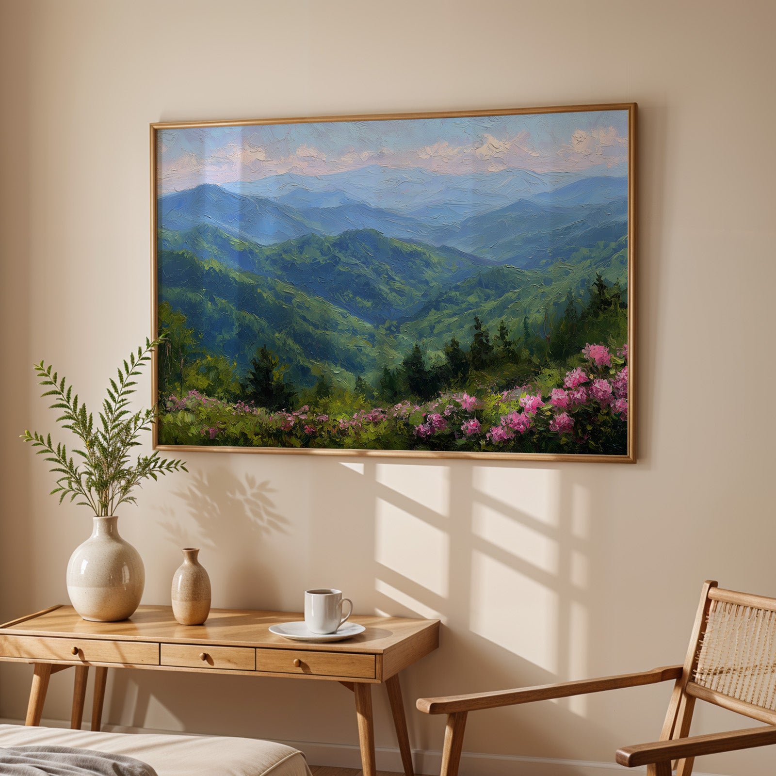 Great Smoky Mountains National Park Oil Painting
