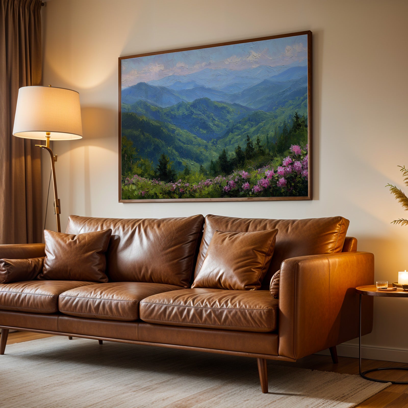 Great Smoky Mountains National Park Oil Painting