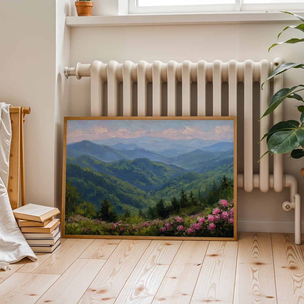Great Smoky Mountains National Park Oil Painting