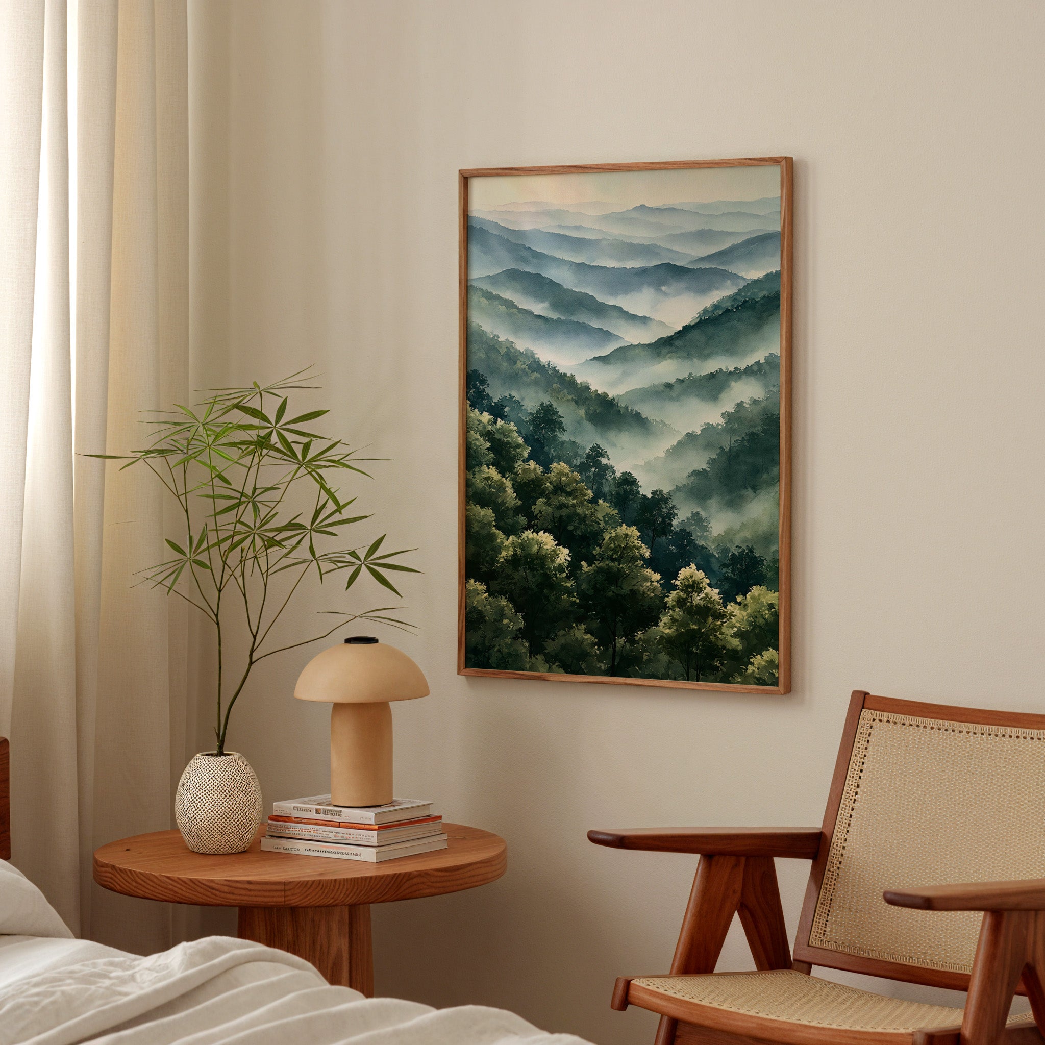 Great Smoky Mountains National Park Watercolor Art